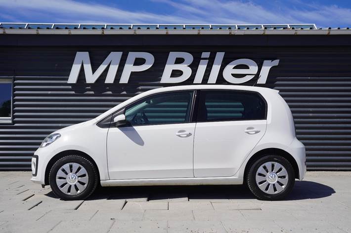 Hvid VW UP! fra 2019