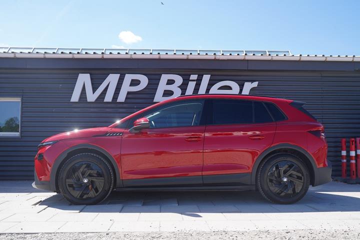 Rød Skoda Elroq fra 2025