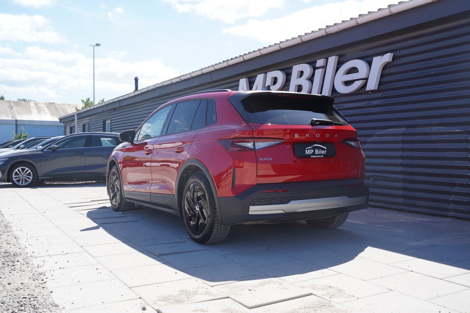 Rød Skoda Elroq fra 2025