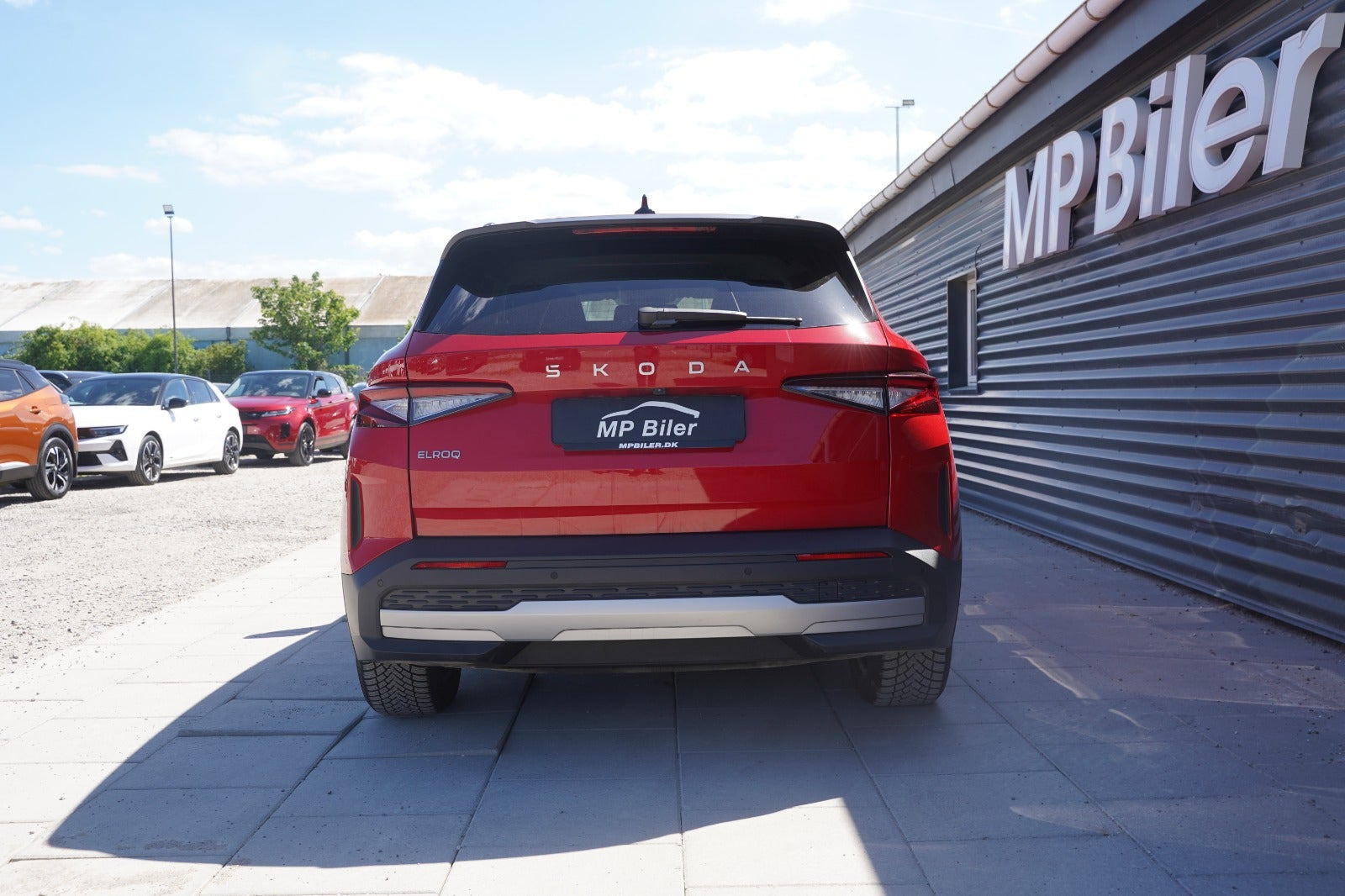 Rød Skoda Elroq fra 2025
