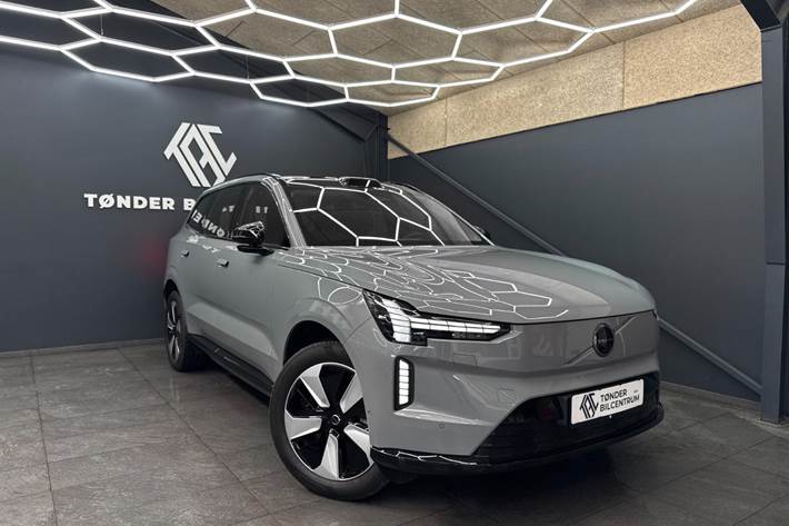 Grå Volvo EX90 fra 2025