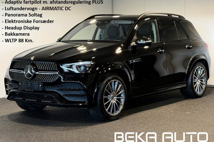 Sort Mercedes GLE350 de fra 2023