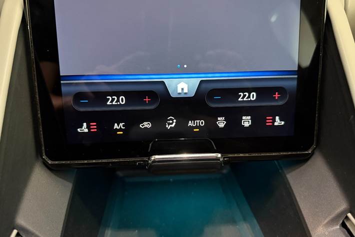Blå Ford Explorer fra 2024