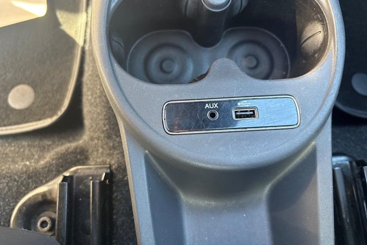 Grå Fiat 500C fra 2017