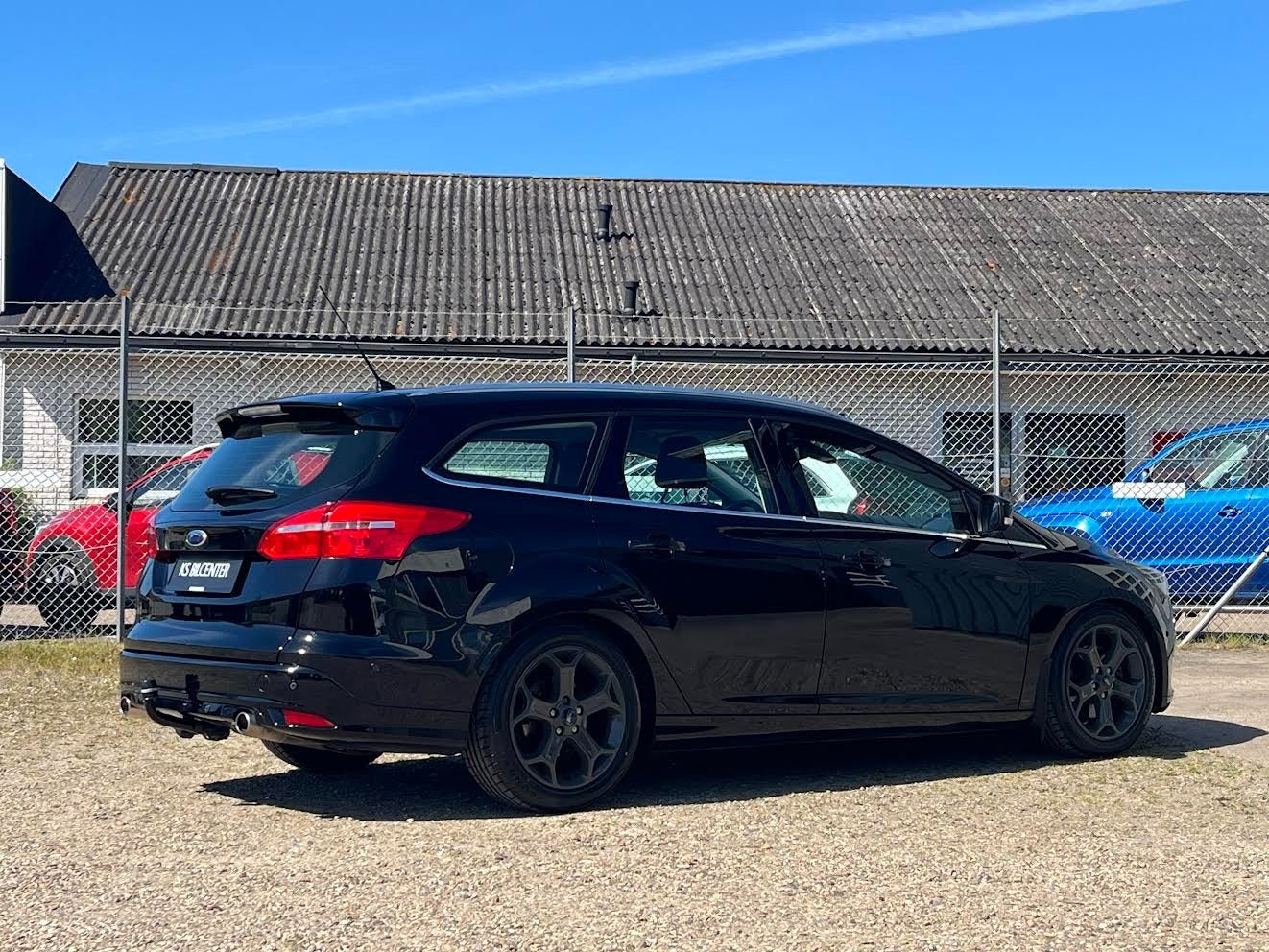 Sort Ford Focus fra 2017