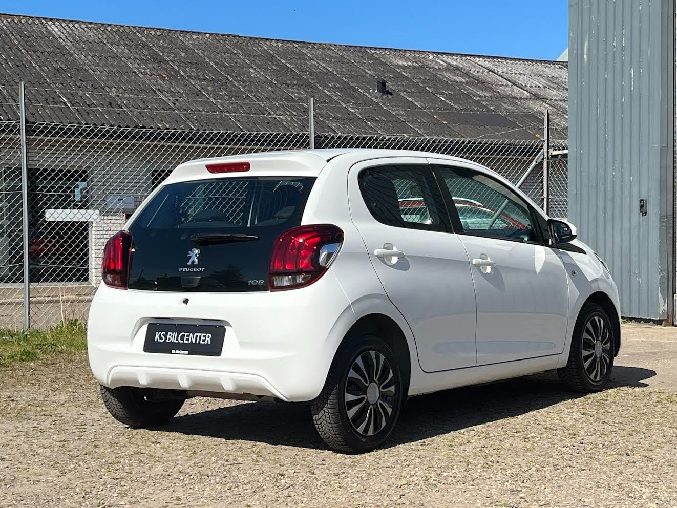 Hvid Peugeot 108 fra 2018