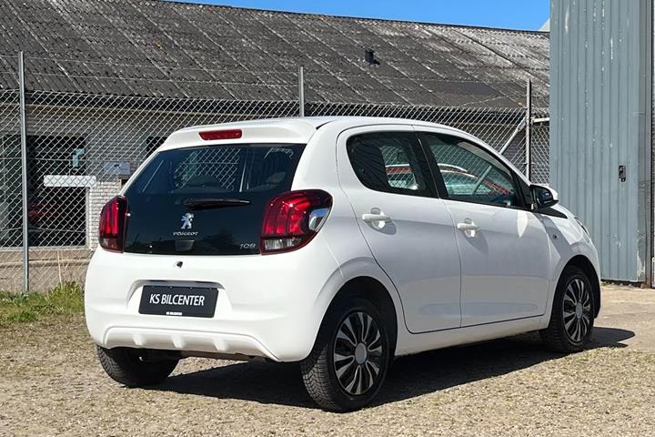 Hvid Peugeot 108 fra 2018