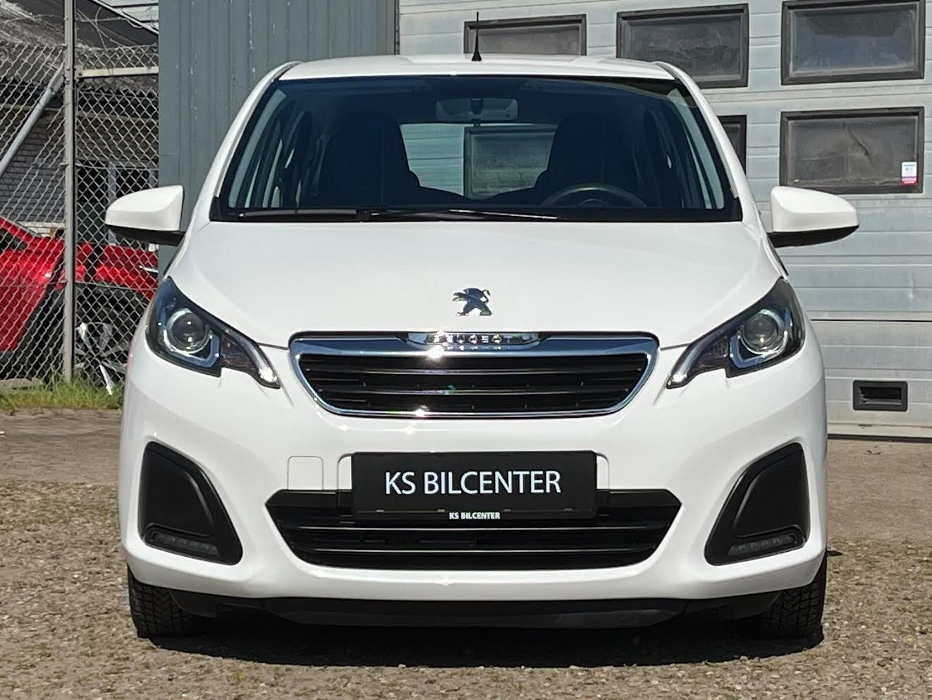 Hvid Peugeot 108 fra 2018