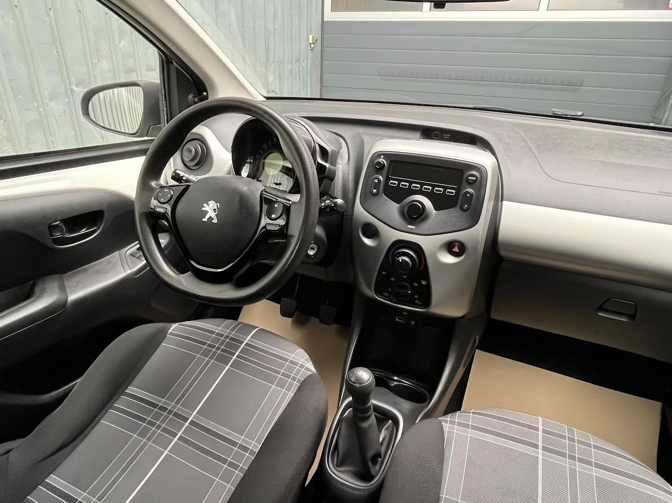 Hvid Peugeot 108 fra 2018