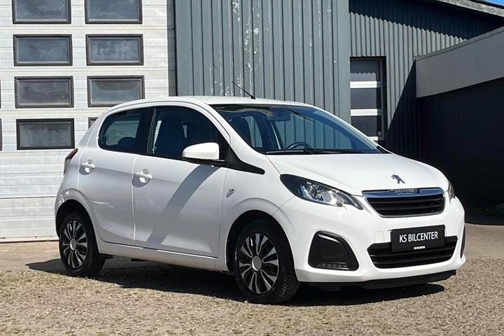 Hvid Peugeot 108 fra 2018