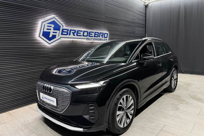 Sort Audi Q4 e-tron fra 2023