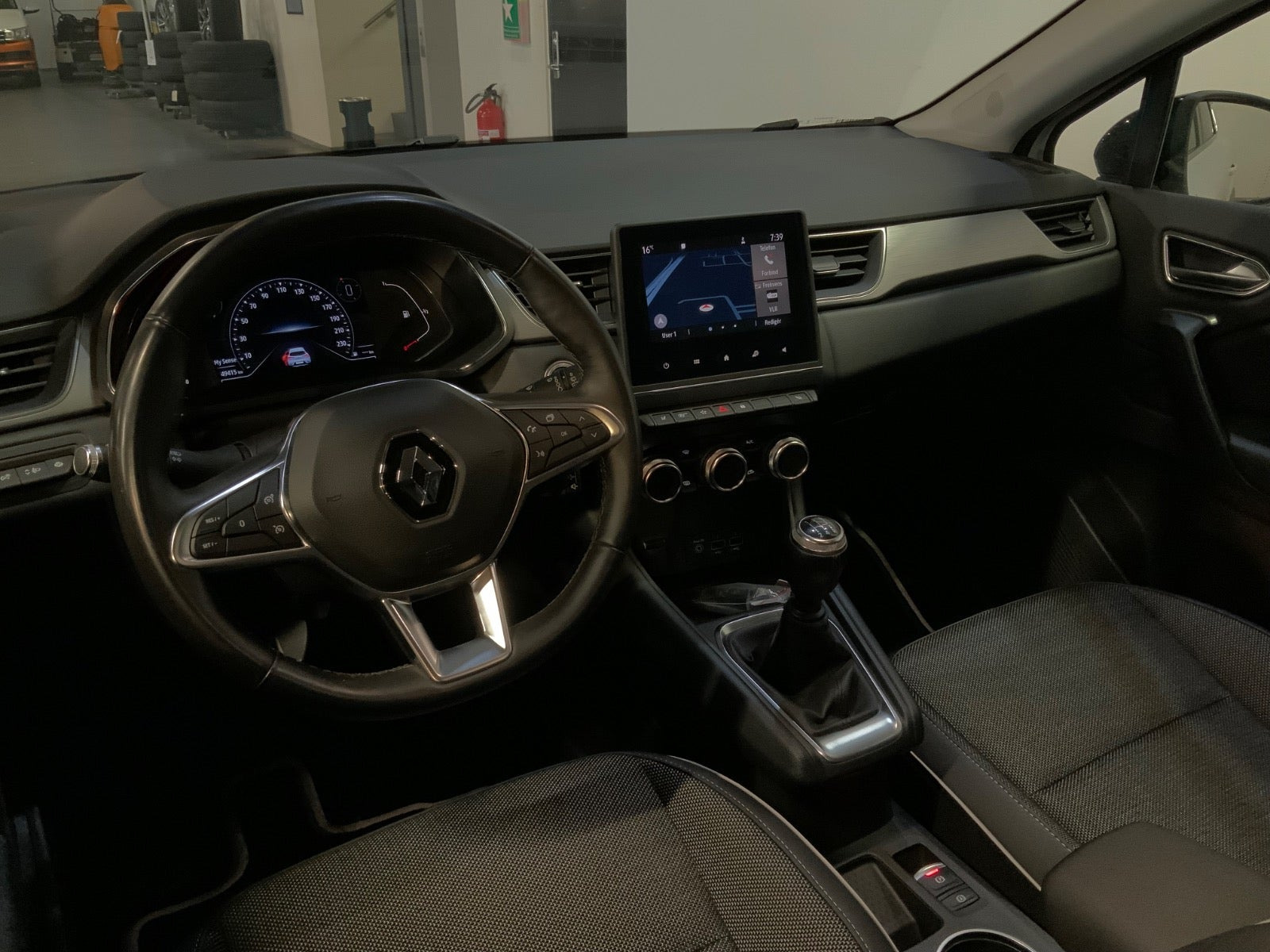 Hvid Renault Captur fra 2020
