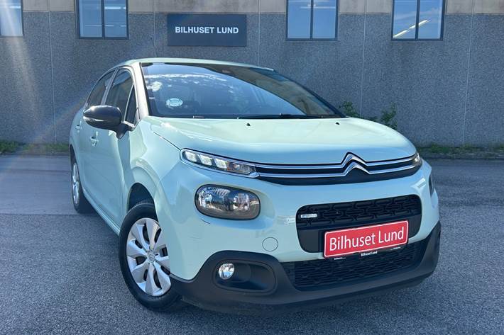 Grøn Citroën C3 fra 2017