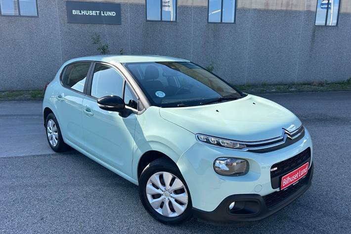 Grøn Citroën C3 fra 2017