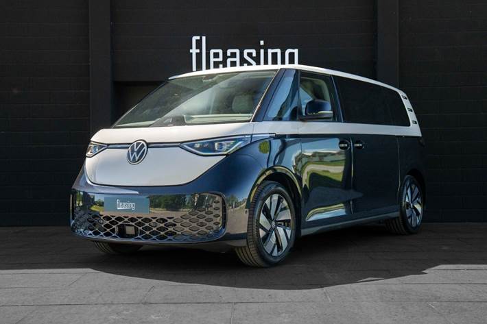 Blå VW ID.Buzz fra 2026