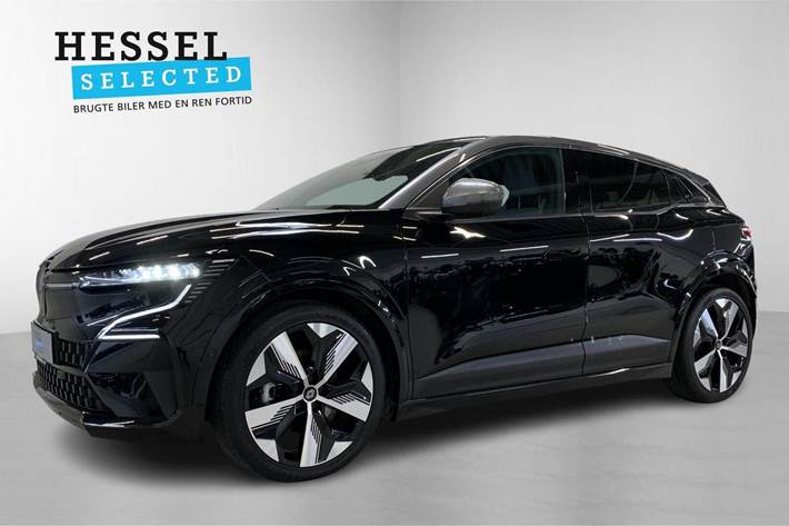 Sort Renault Megane E-Tech fra 2023 set udefra