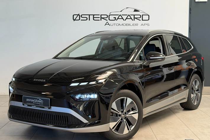 Sort Skoda Enyaq fra 2026