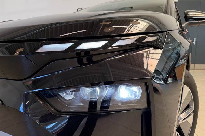 Sort Skoda Enyaq fra 2026