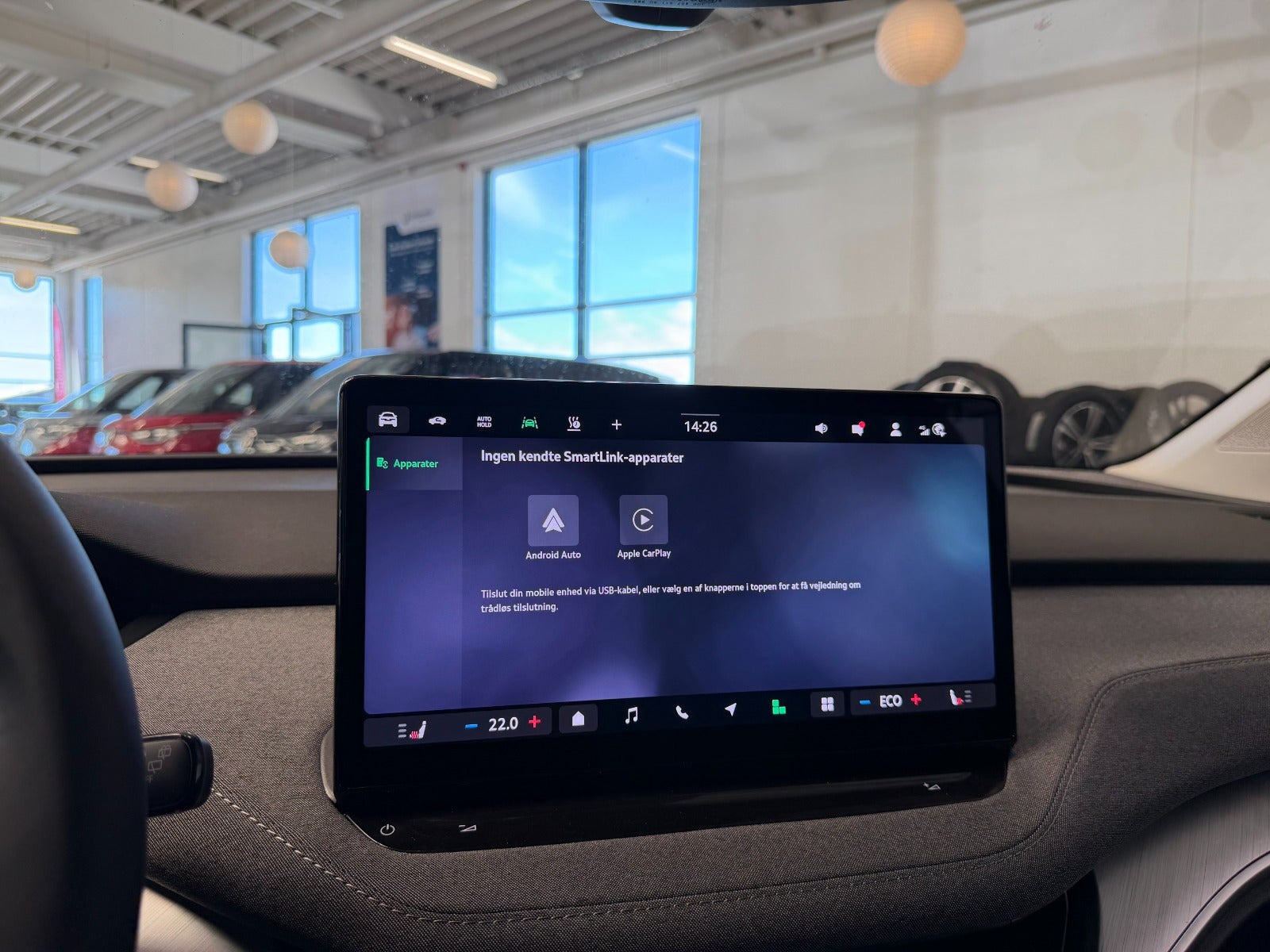 Sort Skoda Enyaq fra 2026