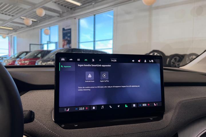 Sort Skoda Enyaq fra 2026