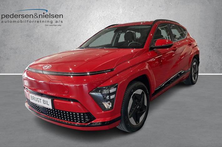 Rød Hyundai Kona fra 2025