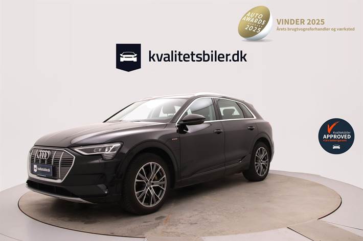 Sort Audi e-tron fra 2019
