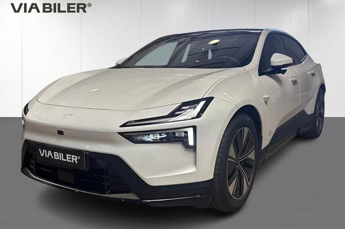 Hvid Polestar 4 fra 2026