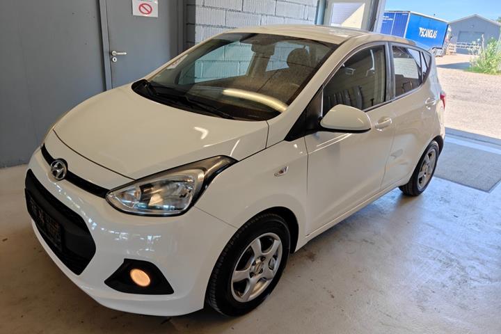 Gul Hyundai i10 fra 2014