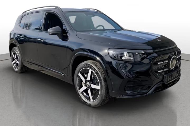 Sort Mercedes GLB250+ fra 2026 set udefra