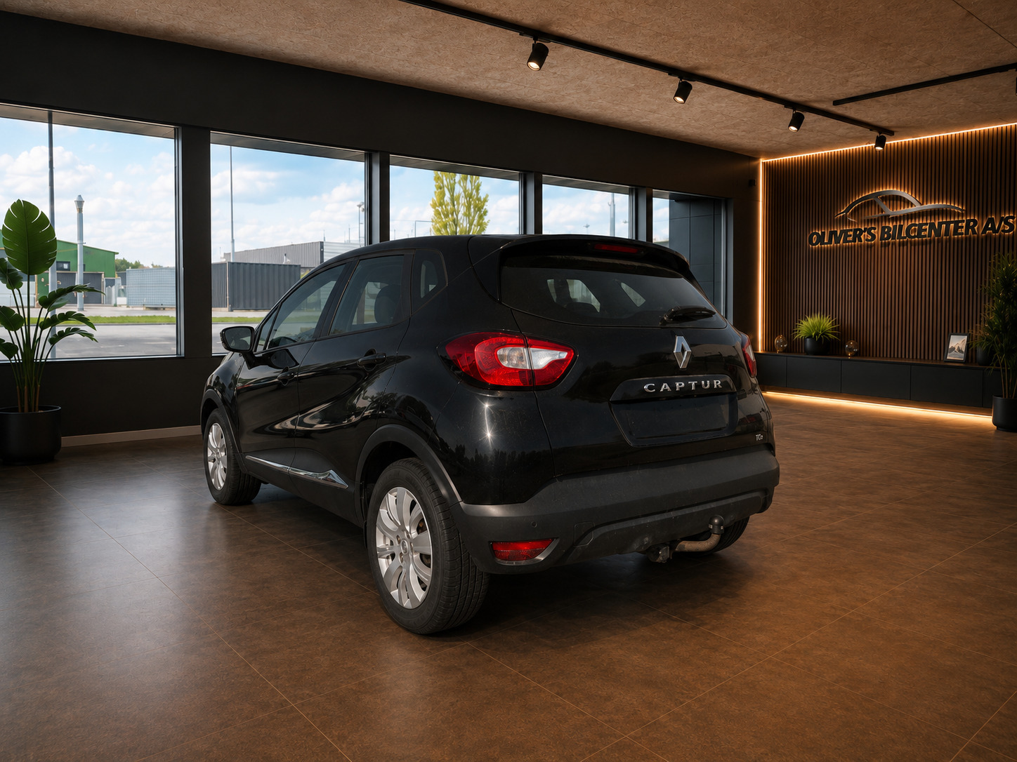 Sort Renault Captur fra 2017