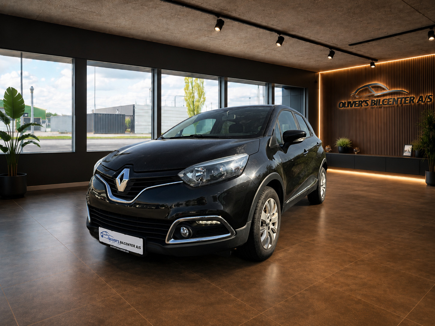 Sort Renault Captur fra 2017