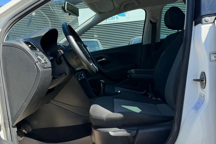 Hvid VW Polo fra 2011