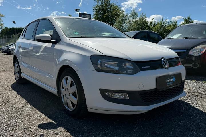 Hvid VW Polo fra 2011