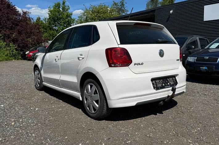 Hvid VW Polo fra 2011