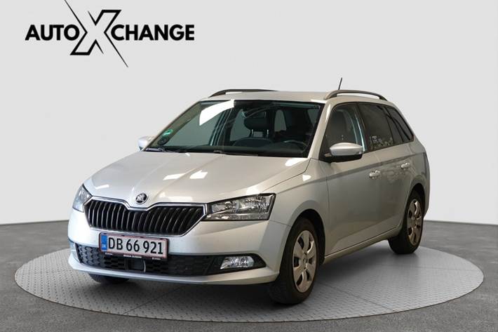 Sølv Skoda Fabia fra 2020