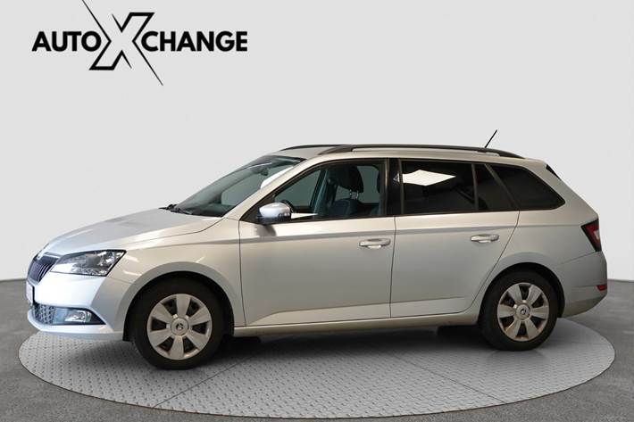 Sølv Skoda Fabia fra 2020