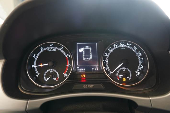 Sølv Skoda Fabia fra 2020