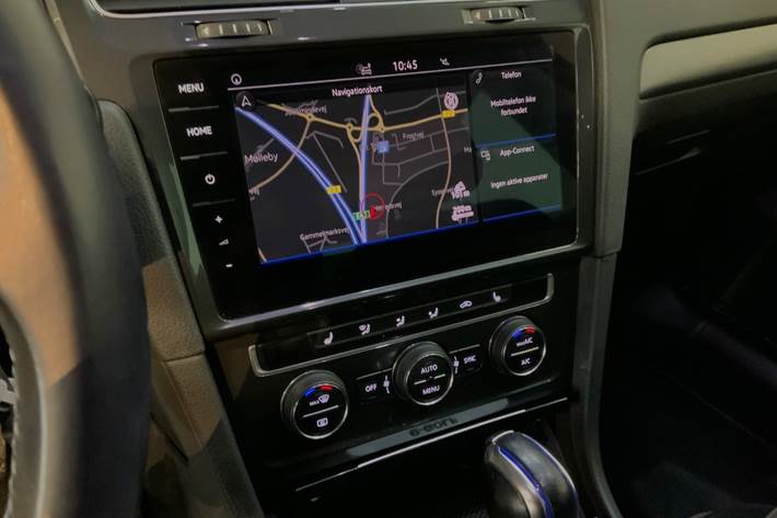 Hvid VW e-Golf VII fra 2019