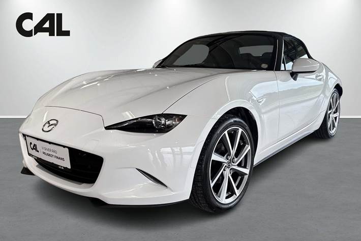 Hvid Mazda MX-5 fra 2016