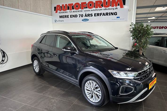Sort VW T-Roc fra 2024