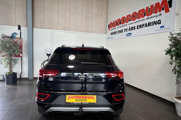 Sort VW T-Roc fra 2024