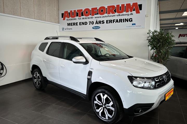Hvid Dacia Duster fra 2022