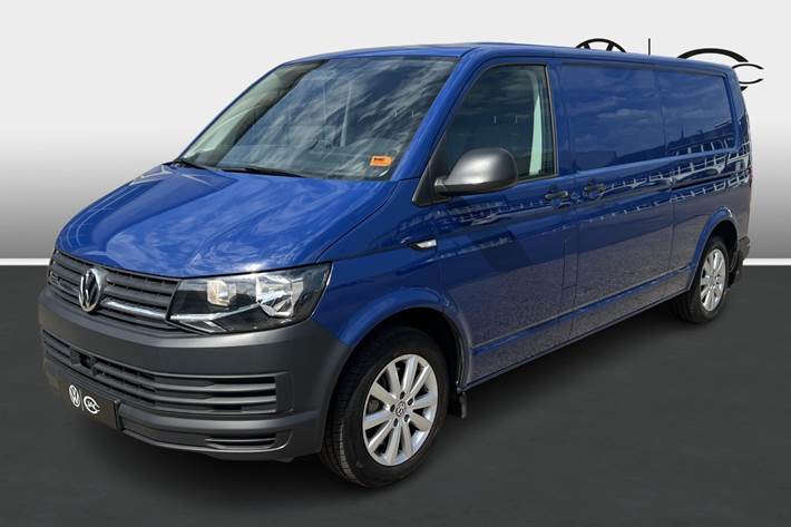 Blå VW Transporter fra 2018