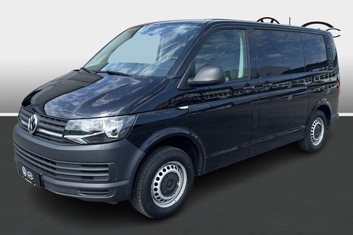 Sort VW Transporter fra 2018