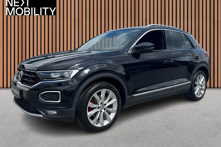 Sort VW T-Roc fra 2020