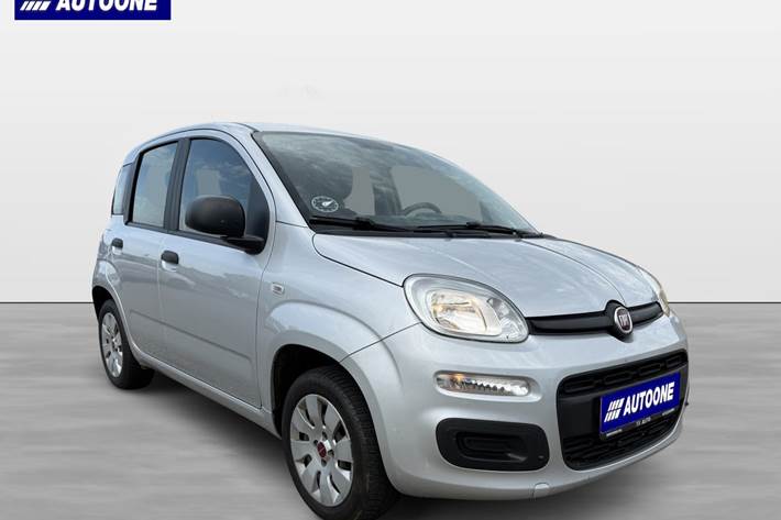 Sølv Fiat Panda fra 2012