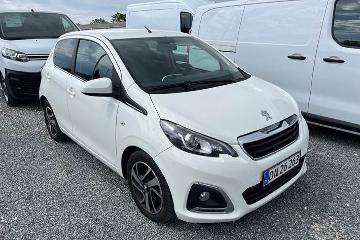 Hvid Peugeot 108 fra 2017