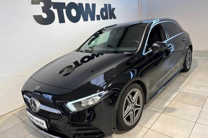 Sort Mercedes A200 fra 2020