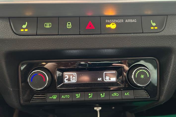 Sølv Skoda Fabia fra 2021