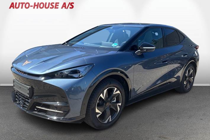 Blå Cupra Tavascan fra 2025